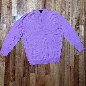 J.Crew V-Neck Merino Wool Sweater Size L